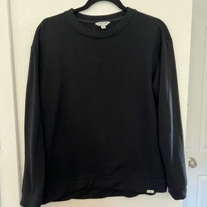 Orvis Classic Collection Women's Black Long Sleeve Sweatshirt Sweater
